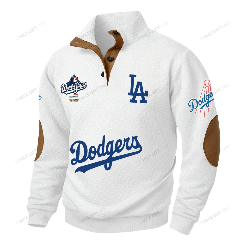 Los Angeles Dodgers Stand Collar Sweatshirt | Buy for only at THK BUY