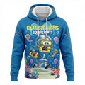 Detroit Lions Spongebob Squarepants Hoodie - 3D All Over Print Cartoon NFL Fan Apparel - LeagueLockerGear