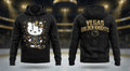 Vegas Golden Knights Hello Kitty Hoodie - Cute Sanrio Crossover NHL Fan Apparel - LeagueLockerGear