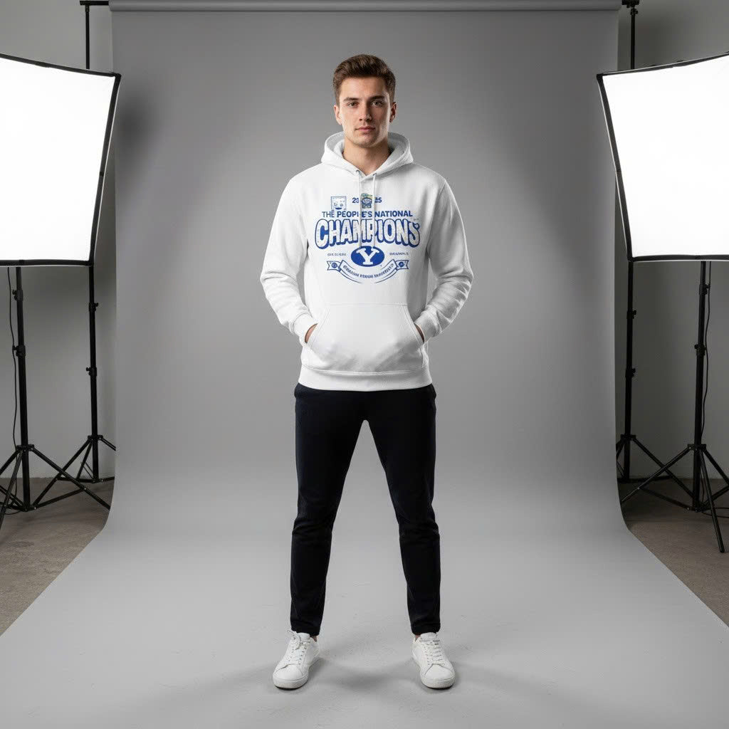 Brigham Young University Cougars Pop-Tarts Bowl Hoodie - 2025 The People's National Champions Fan Sweatshirt - LeagueLockerGear