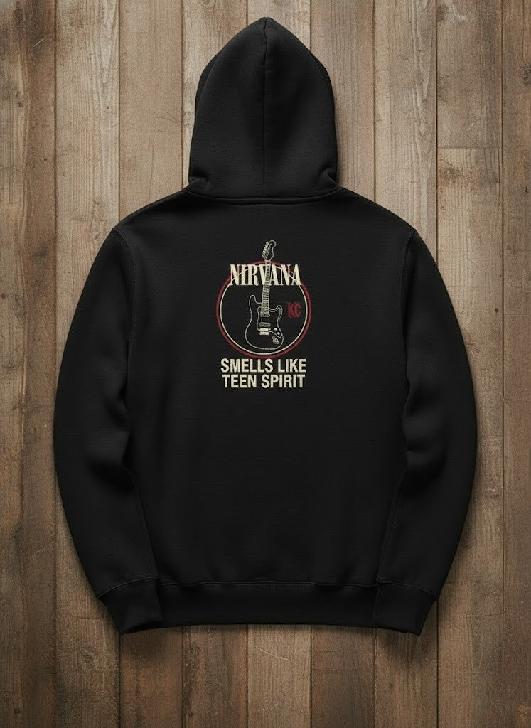 Kurt Cobain Smells Like Teen Spirit Hoodie - LeagueLockerGear
