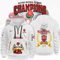 Custom Indiana Hoosiers Rose Bowl Champions Hoodie - LeagueLockerGear