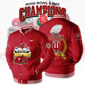 Custom Indiana Hoosiers Rose Bowl Champions Bomber Jacket - LeagueLockerGear