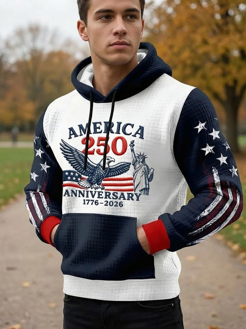 America 250 Anniversary 1776-2026 Hoodie - LeagueLockerGear