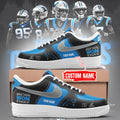 Carolina Panthers Custom Nike Air Force 1 - LeagueLockerGear