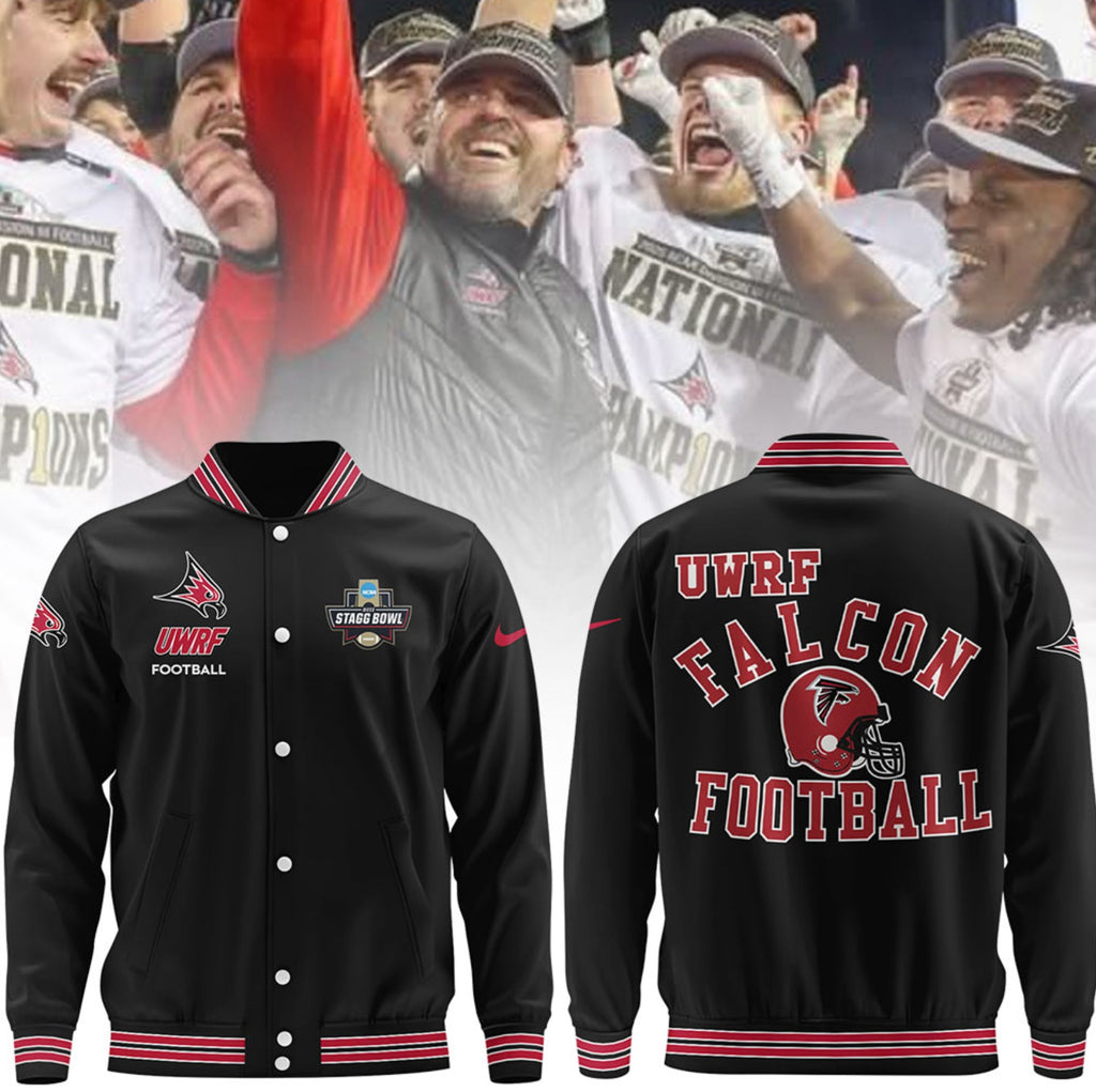UWRF Falcons Football NCAA Stagg Bowl Bomber Jacket - LeagueLockerGear