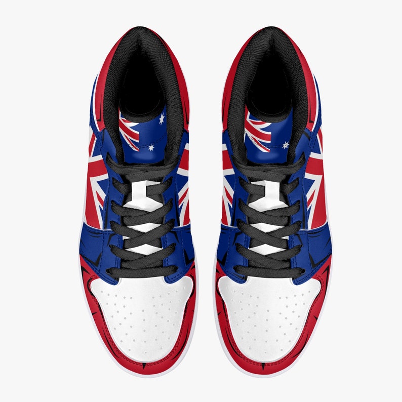 Australia Australian Flag High Top Shoes - LeagueLockerGear
