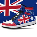 Australia Australian Flag High Top Shoes - LeagueLockerGear