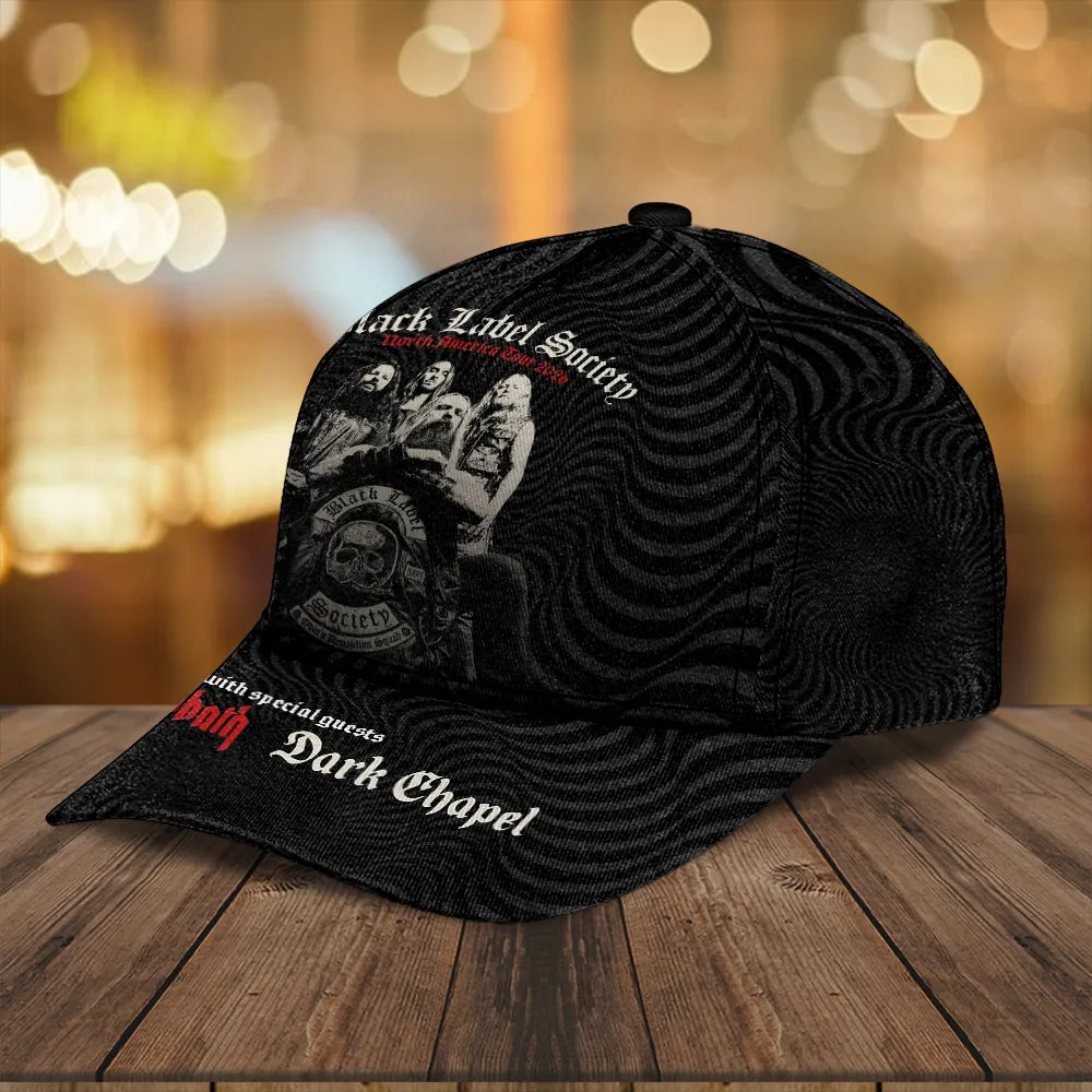 Black Label Society North America Tour 2026 with Zakk Sabbath and Dark Chapel Baseball Cap - LeagueLockerGear