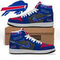 Buffalo Bills Custom Name Air Jordan 1 Sneakers - LeagueLockerGear