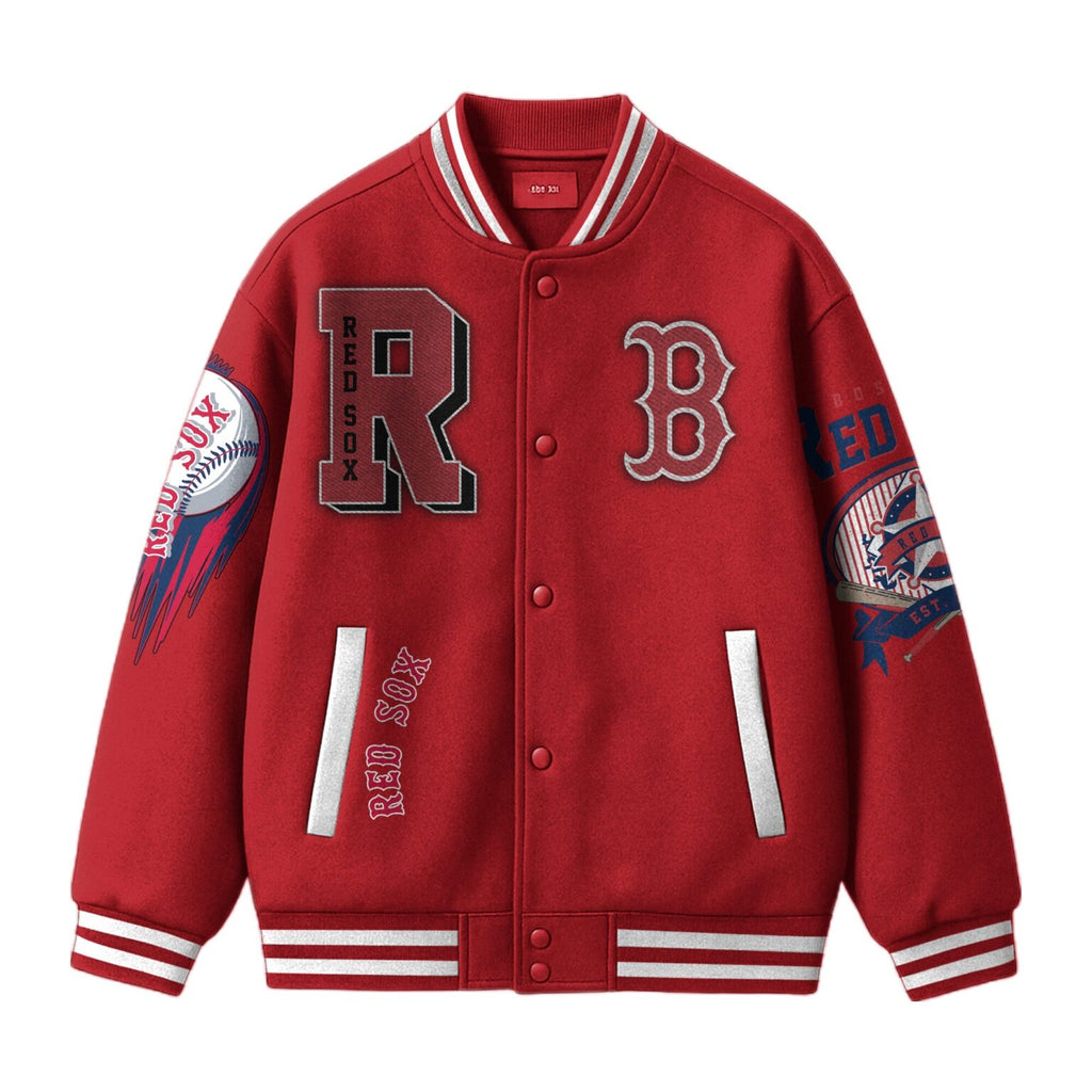 Boston Red Sox Baseball Varsity Jacket - LeagueLockerGear