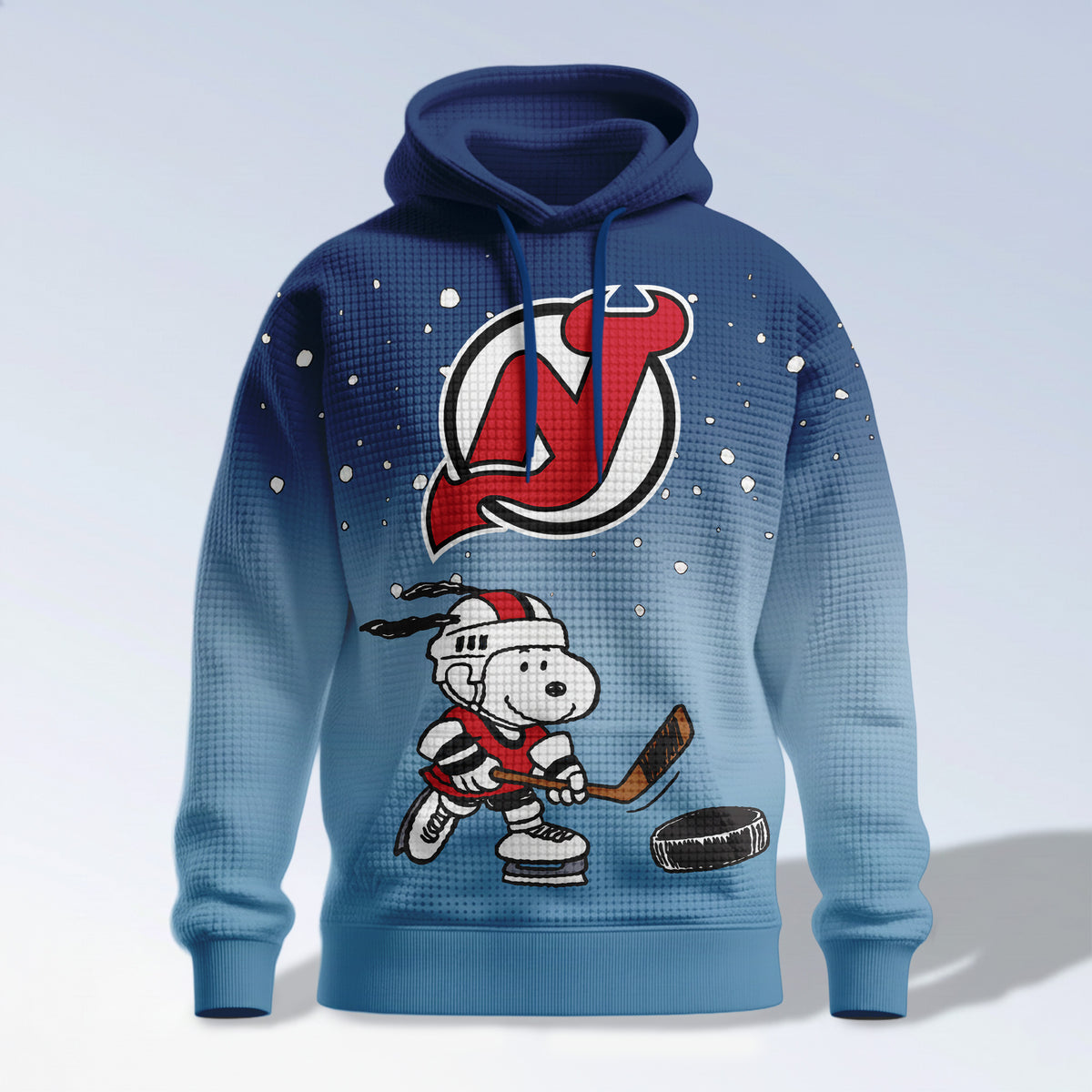 New Jersey Devils Snoopy Hockey Hoodie - LeagueLockerGear