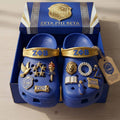 Zeta Phi Beta 1920 Custom Charms Clogs - LeagueLockerGear