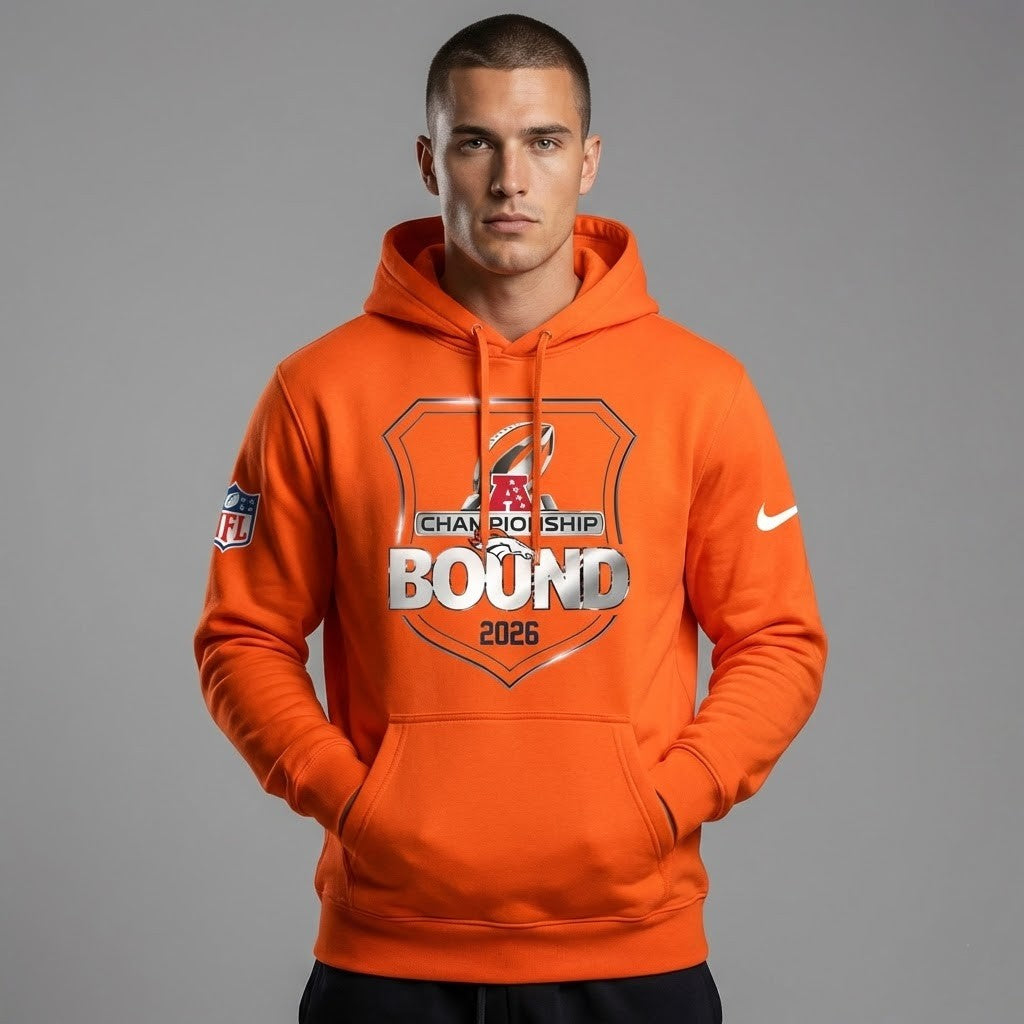 Broncos 2026 AFC Championship Bound Hoodie - LeagueLockerGear