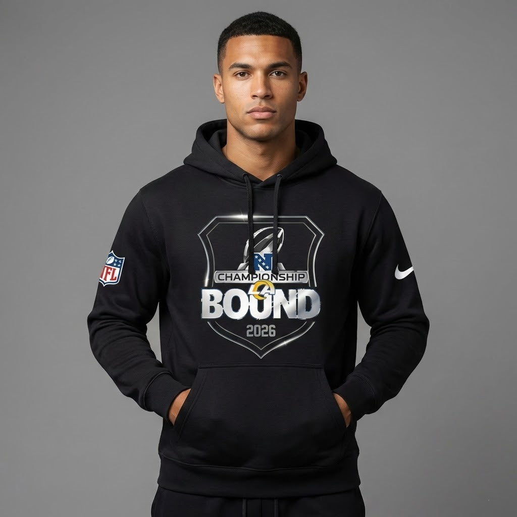 Los Angeles Rams 2026 NFC Championship Bound Hoodie - LeagueLockerGear