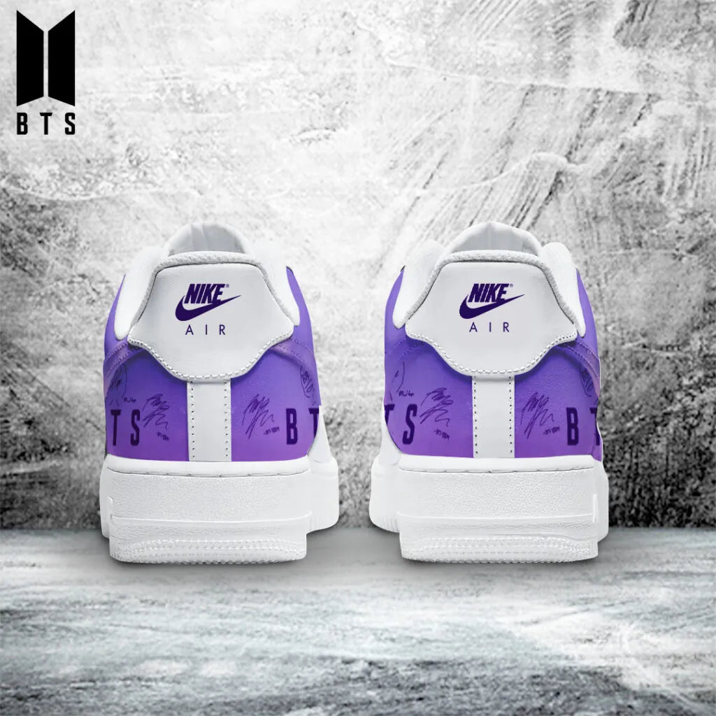 Personalized BTS World Tour 2026 AF1 Sneaker - LeagueLockerGear
