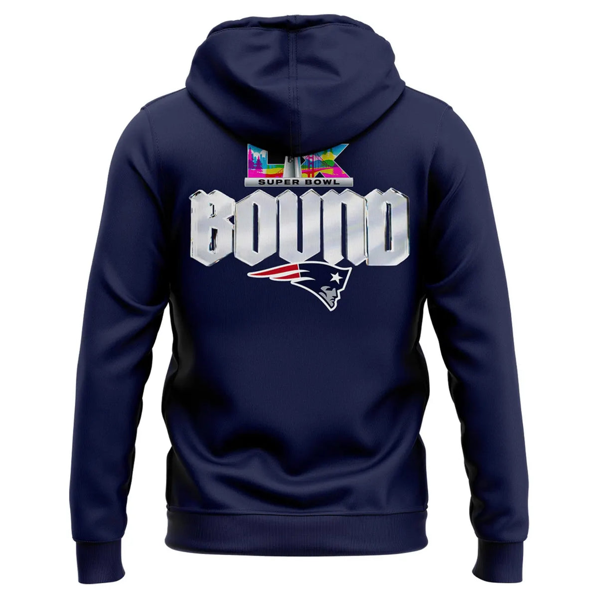 New England Patriots Super Bowl LIX Bound Hoodie - LeagueLockerGear