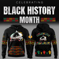 Colorado Avalanche Black History Month Hoodie - LeagueLockerGear
