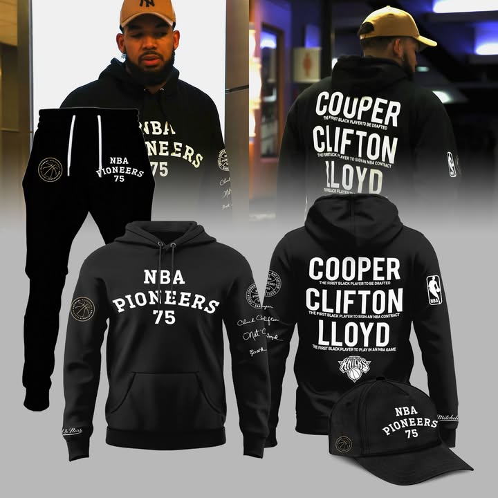 NBA Pioneers 75 Cooper Clifton Lloyd Hoodie - LeagueLockerGear