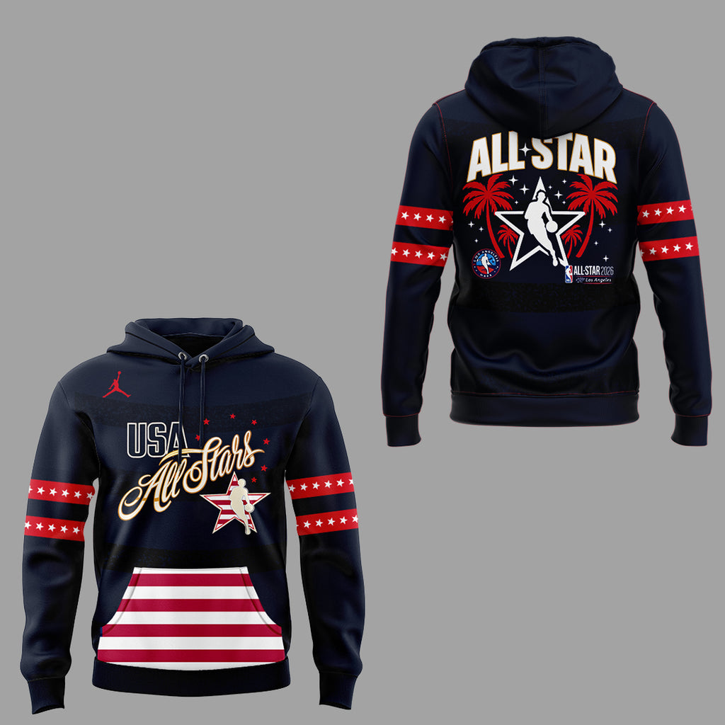 NBA All-Star 2026 Los Angeles USA All Stars Hoodie - LeagueLockerGear