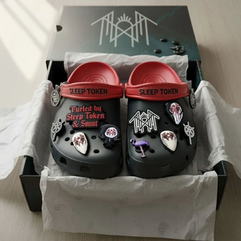 Sleep Token Custom Clogs With Charms - LeagueLockerGear