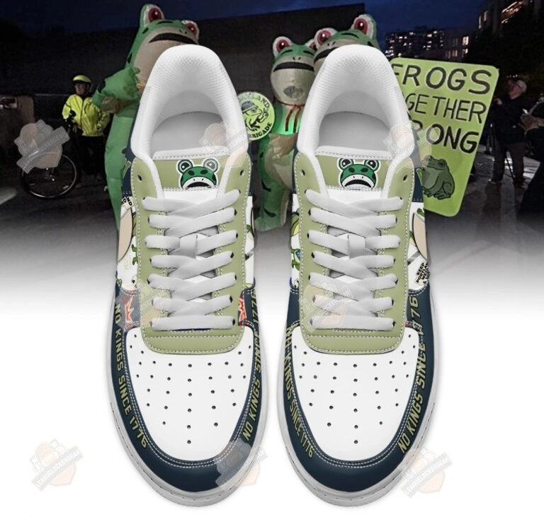 Portland Frog Resist AF1 Sneakers Shoes - LeagueLockerGear