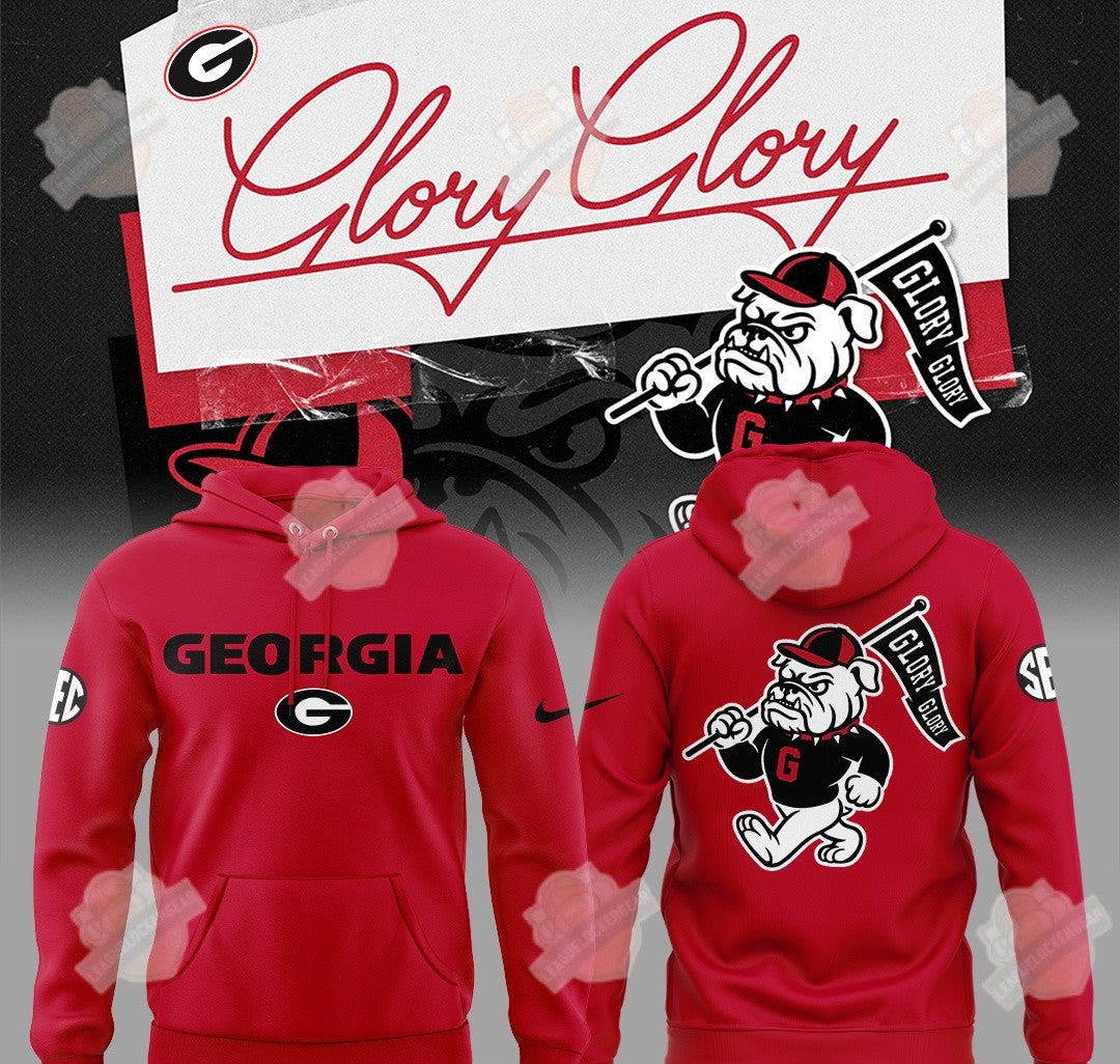 Georgia Bulldogs Glory Glory Hoodie - LeagueLockerGear