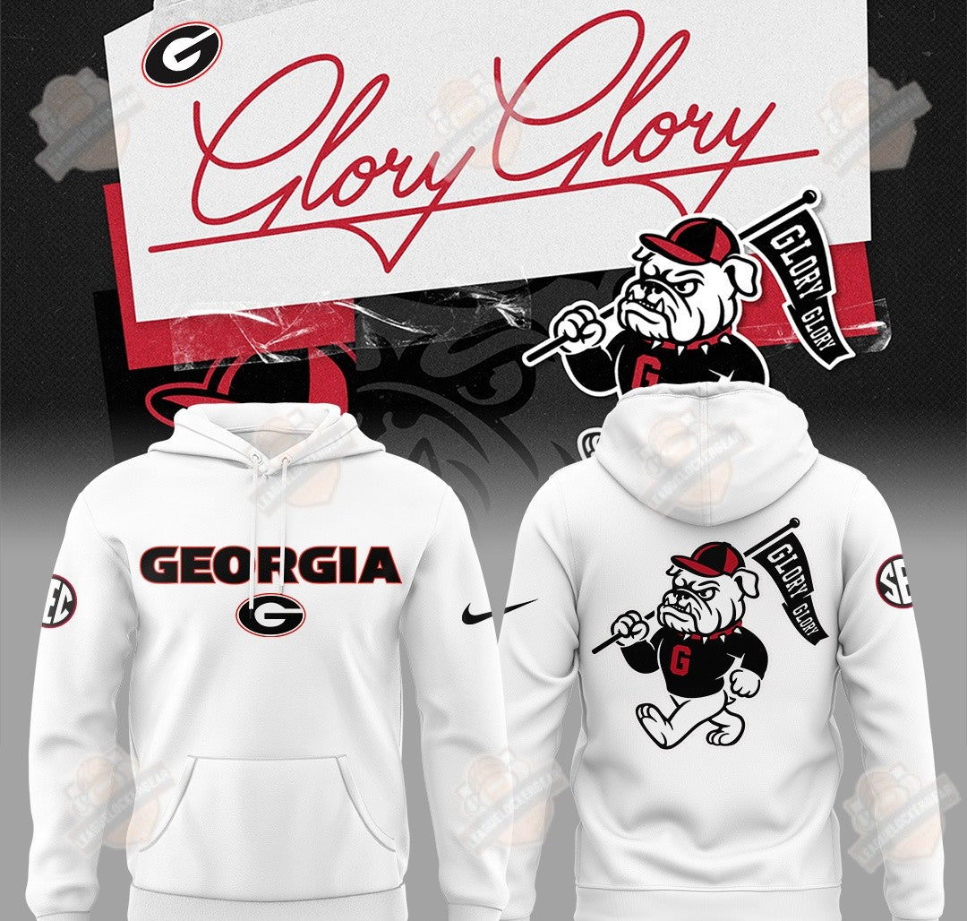 Georgia Bulldogs Glory Glory Hoodie - LeagueLockerGear