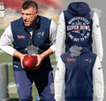 New England Patriots Warriors Come Out To Play Super Bowl Hoodie - LeagueLockerGear