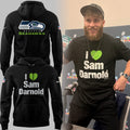 Seattle Seahawks I Love Sam Darnold Hoodie - LeagueLockerGear