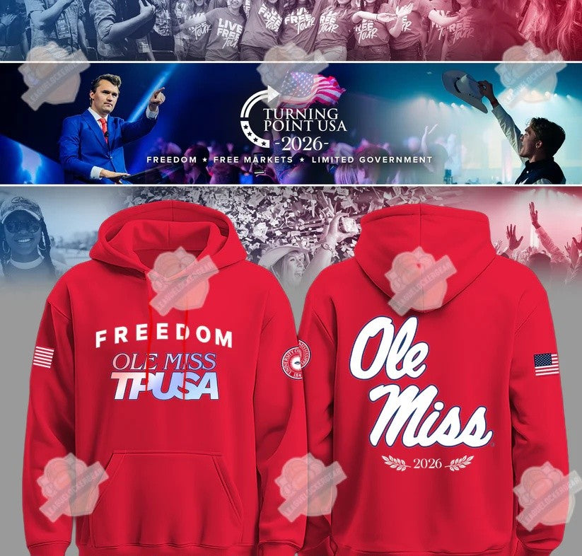 Ole Miss Turning Point USA Freedom 2026 Hoodie - LeagueLockerGear