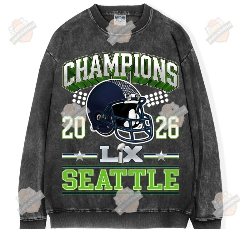 Seattle Seahawks Super Bowl LIX Champions 2026 Sweatshirt - LeagueLockerGear