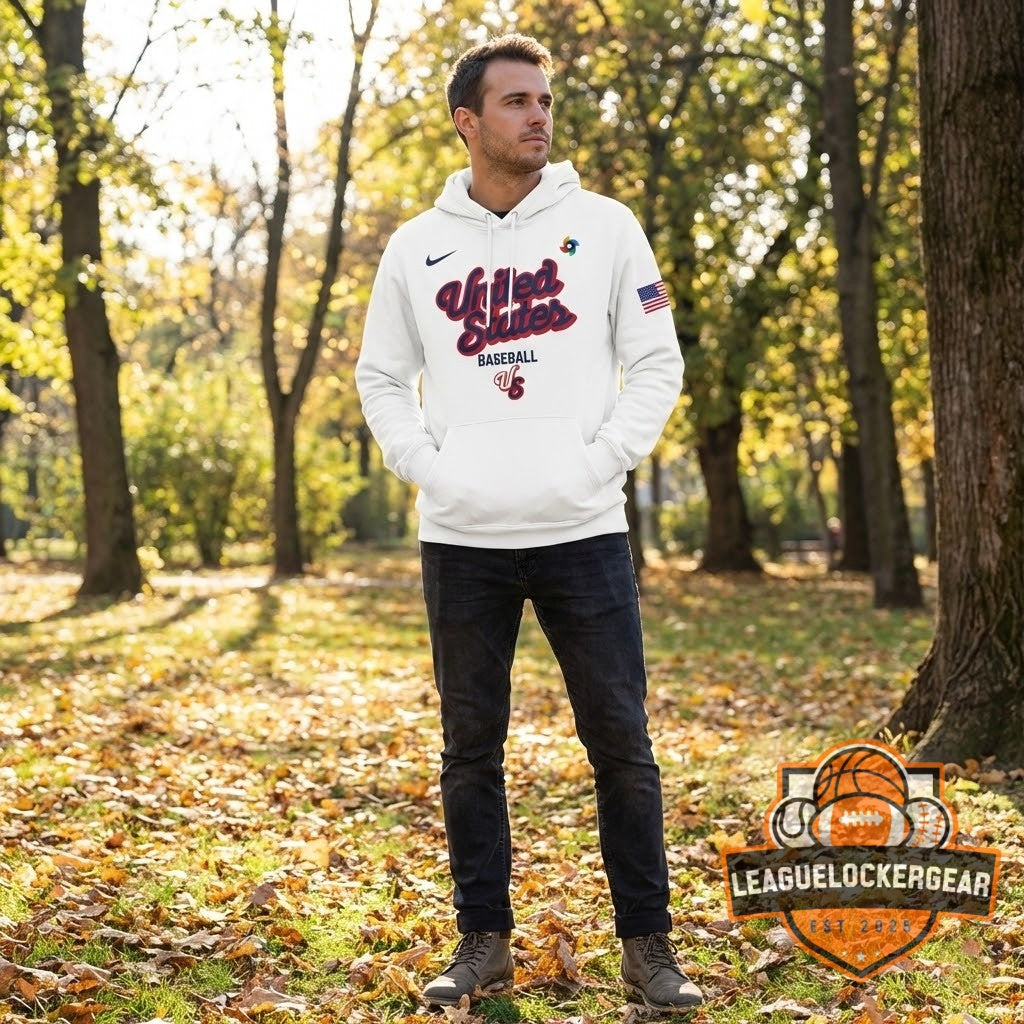 Team USA Baseball World Baseball Classic Hoodie - LeagueLockerGear
