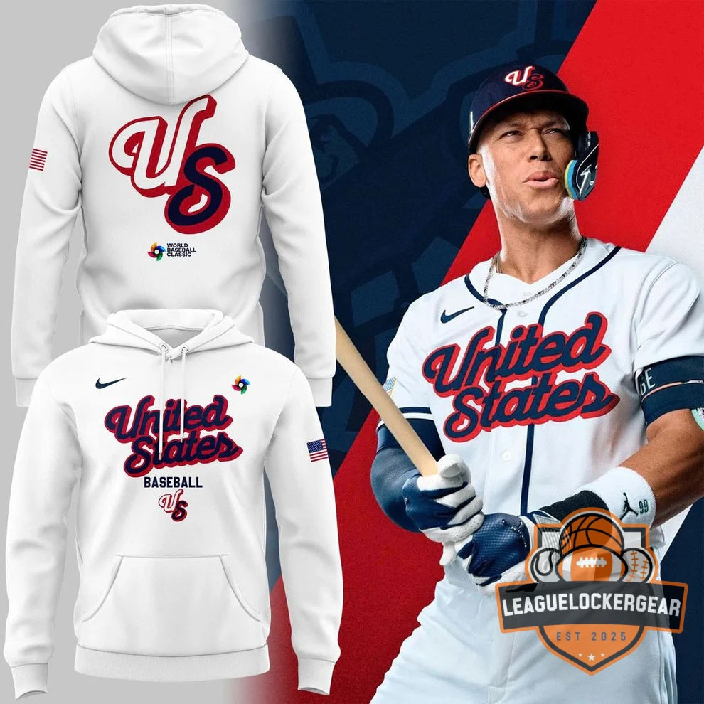 Team USA Baseball World Baseball Classic Hoodie - LeagueLockerGear