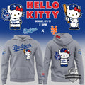 Los Angeles Dodgers Hello Kitty Night Hoodie - LeagueLockerGear