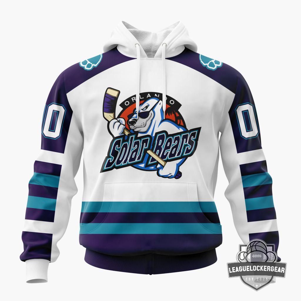 Orlando Solar Bears Personalized 2026 Throwback Hoodie - LeagueLockerGear