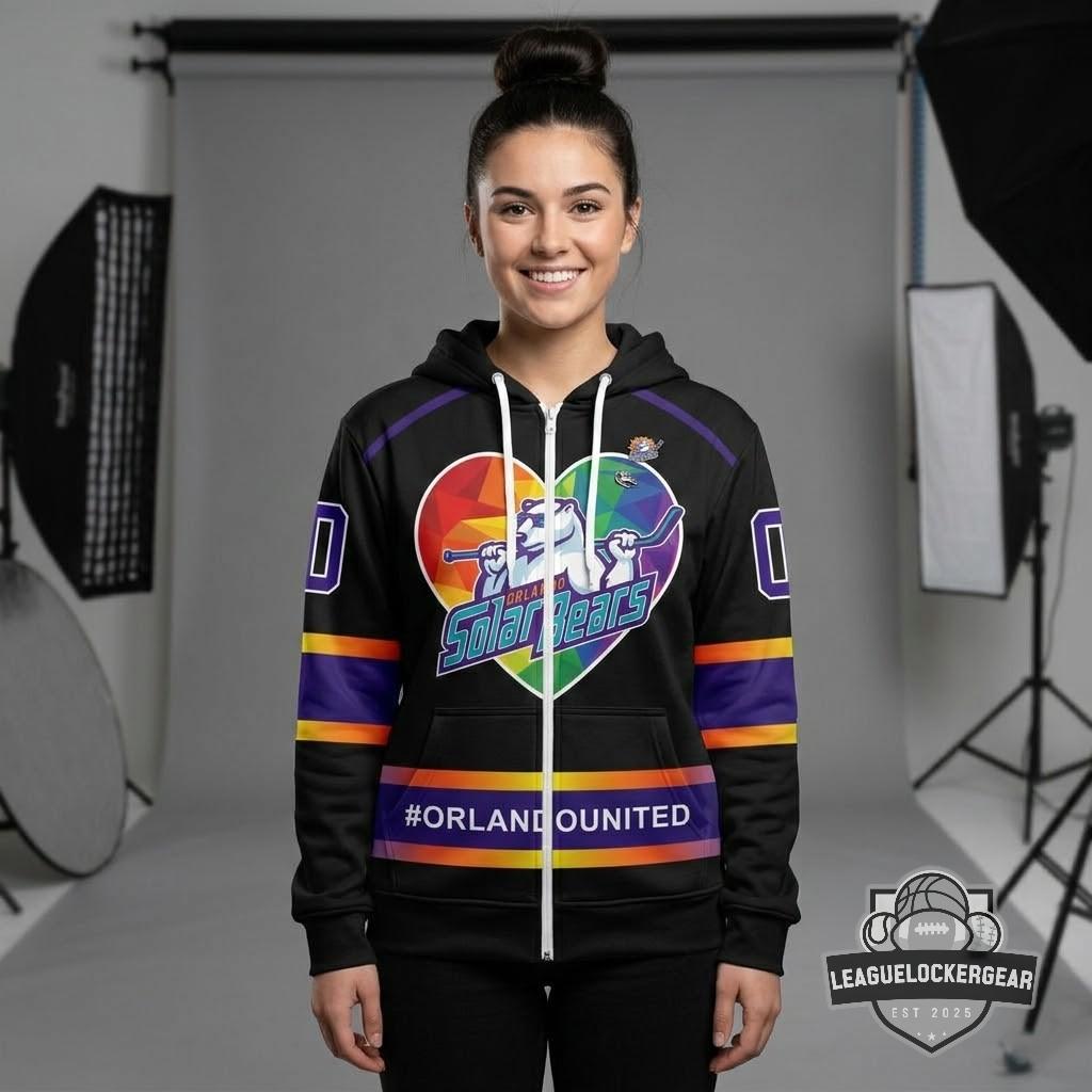 Orlando Solar Bears Personalized 2026 First Responders Appreciation Hoodie - LeagueLockerGear
