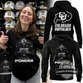 Colorado Buffaloes Dominiq Ponder Memorial Hoodie - LeagueLockerGear
