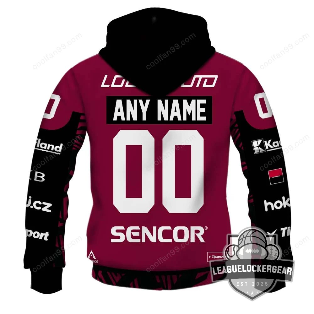 HC Sparta Praha Custom Hockey Jersey 3D Hoodie - LeagueLockerGear