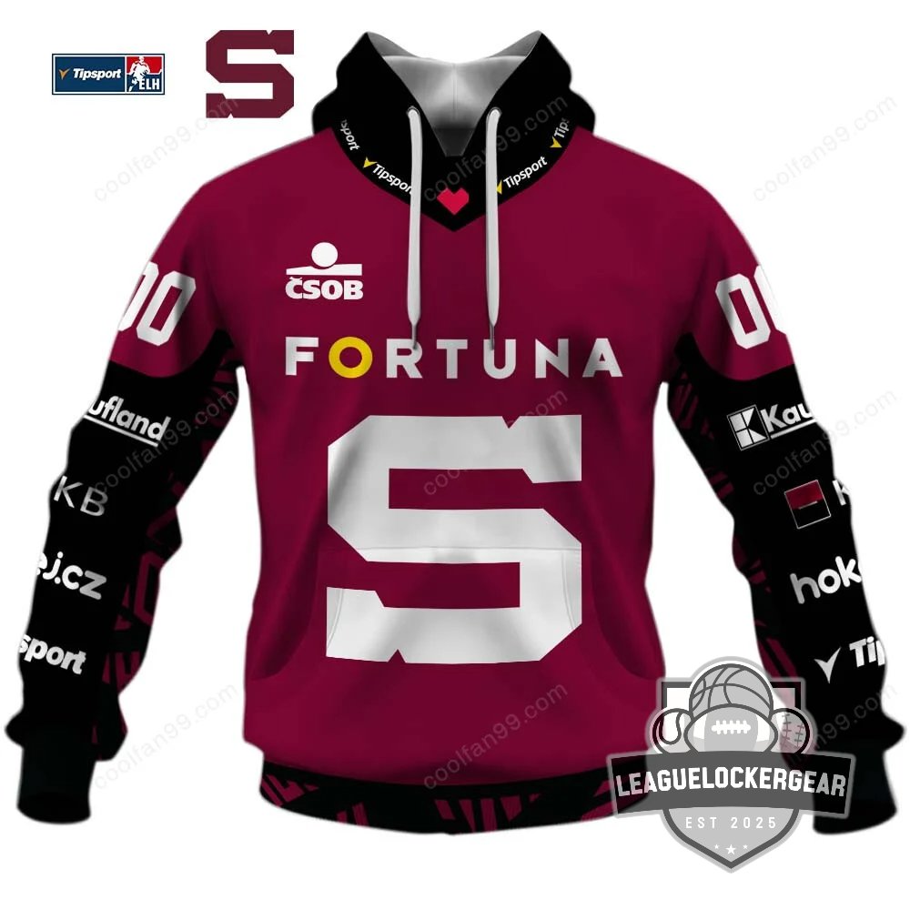 HC Sparta Praha Custom Hockey Jersey 3D Hoodie - LeagueLockerGear