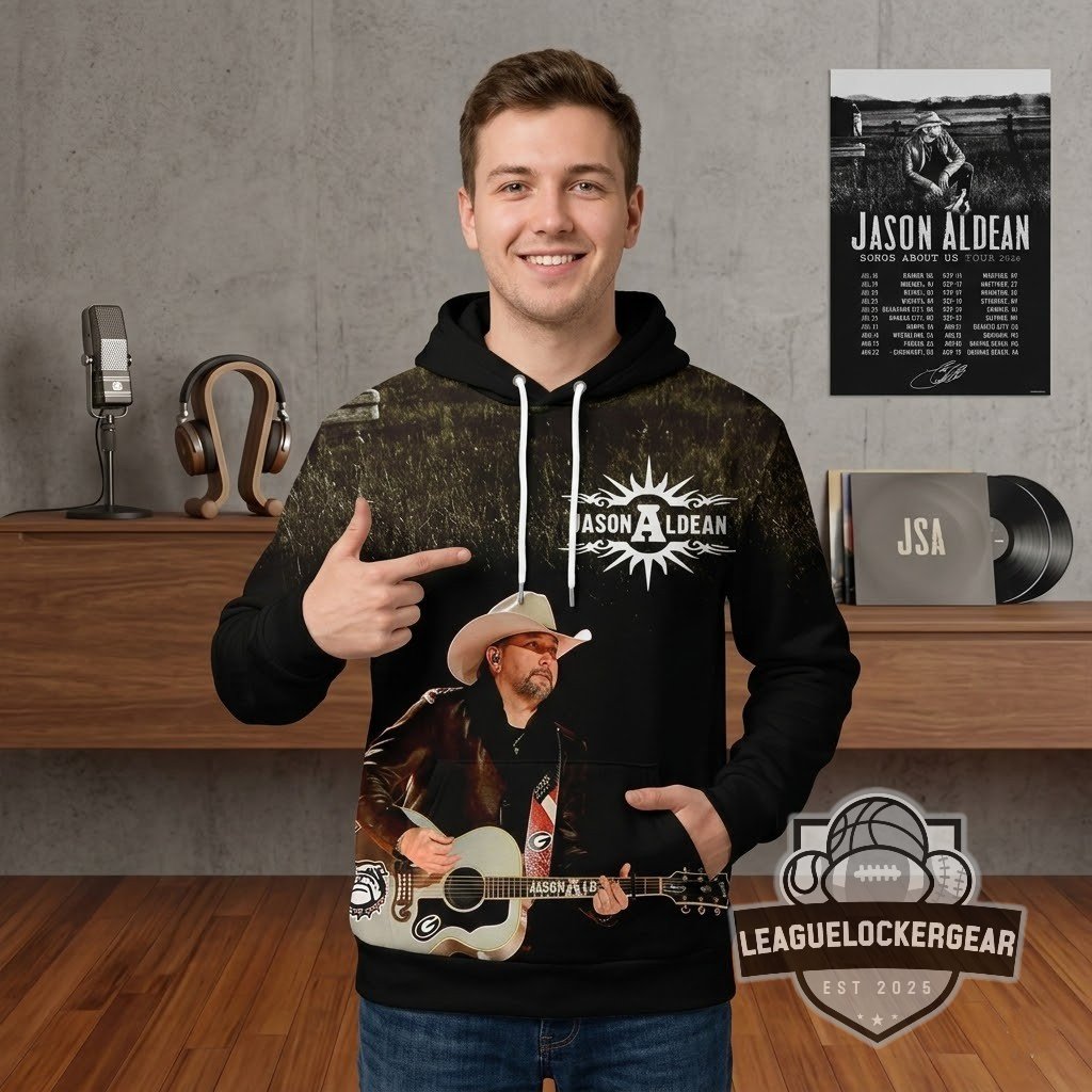 Jason Aldean Songs About Us Tour 2026 3D Hoodie - LeagueLockerGear