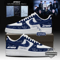 ATEEZ GOLDEN HOUR Part.4 Signatures Custom Air Force 1 Shoes - LeagueLockerGear