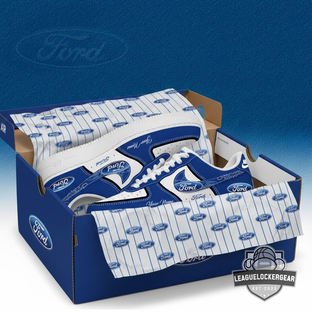 Ford Custom Name Nike Air Force 1 - LeagueLockerGear
