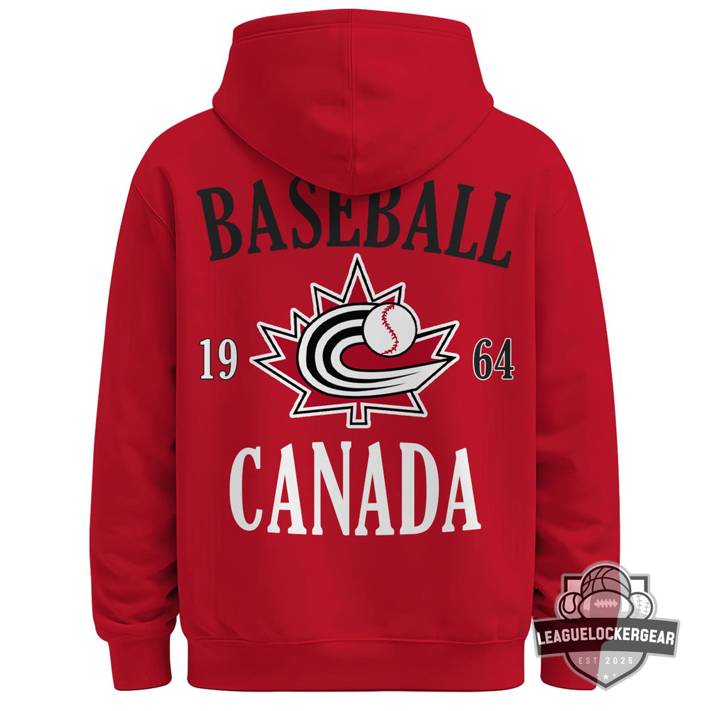 Team Canada Baseball World Baseball Classic 2026 Hoodie - LeagueLockerGear