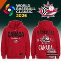 Team Canada Baseball World Baseball Classic 2026 Hoodie - LeagueLockerGear