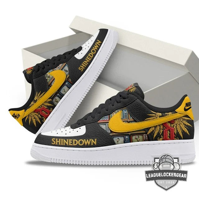 Shinedown Planet Zero Air Force 1 Shoes - LeagueLockerGear