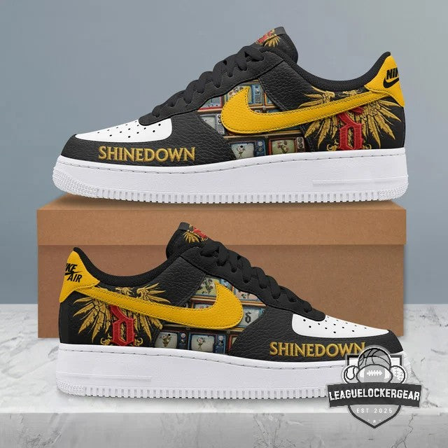 Shinedown Planet Zero Air Force 1 Shoes - LeagueLockerGear