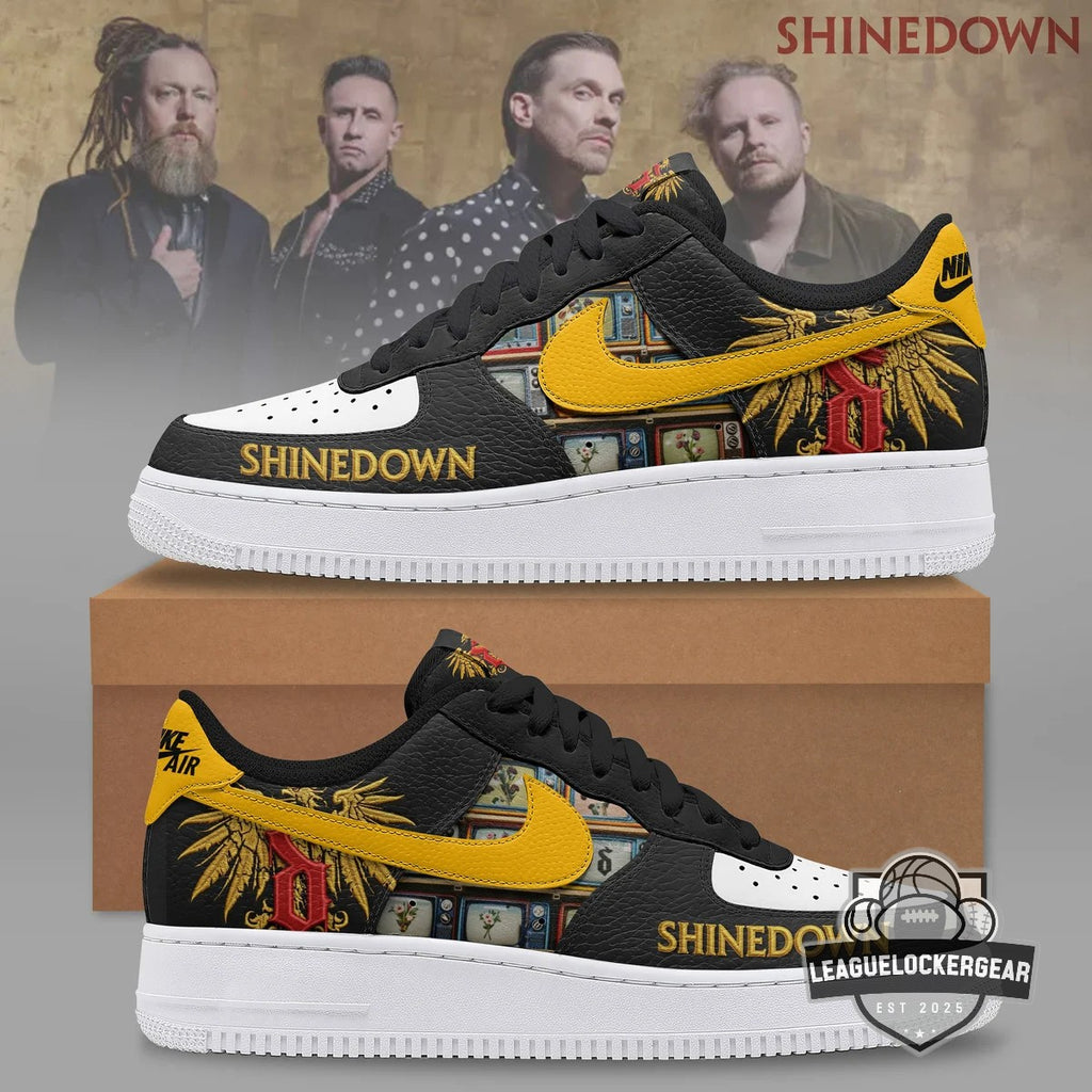 Shinedown Planet Zero Air Force 1 Shoes - LeagueLockerGear