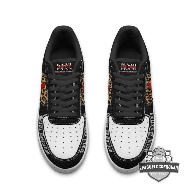 Social Distortion Tour 2026 Custom Air Force 1 Shoes - LeagueLockerGear
