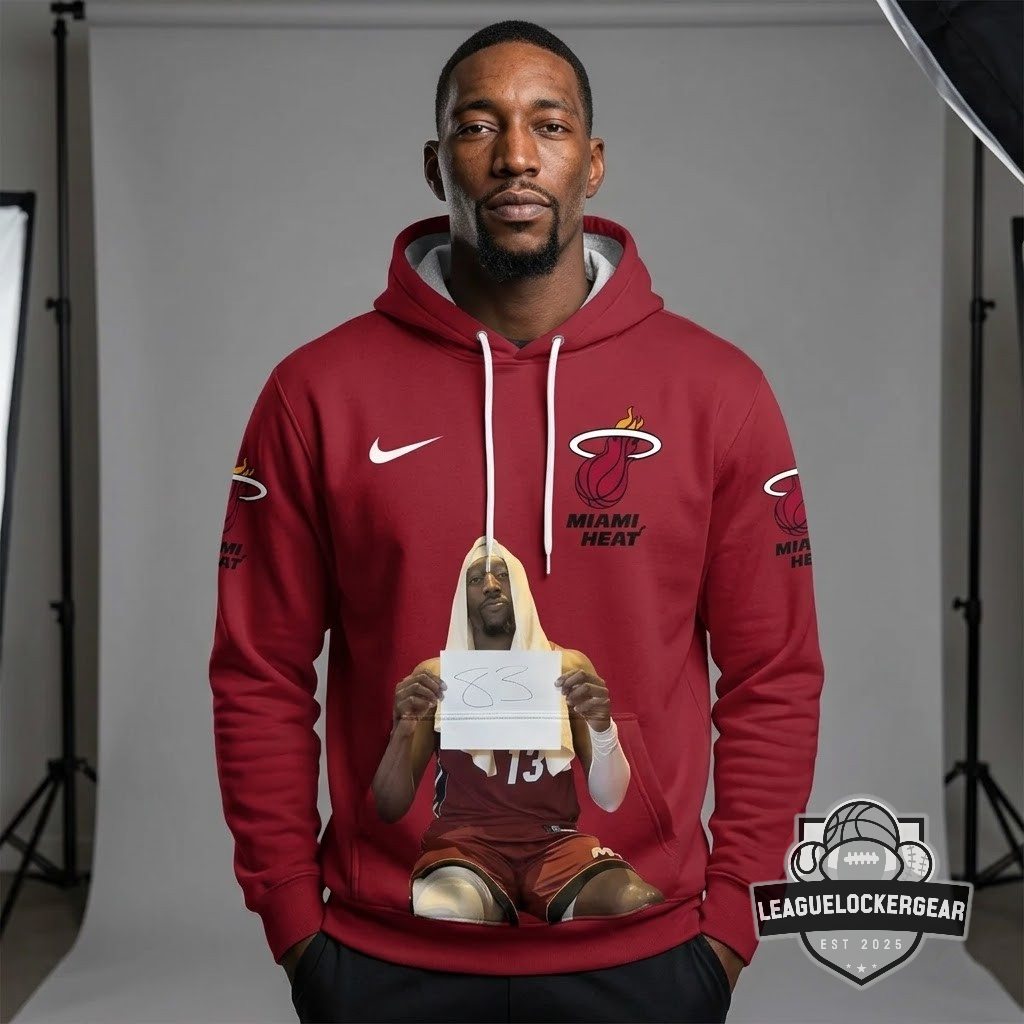 Bam Adebayo Miami Heat The 83 Point Game 3D Hoodie - LeagueLockerGear